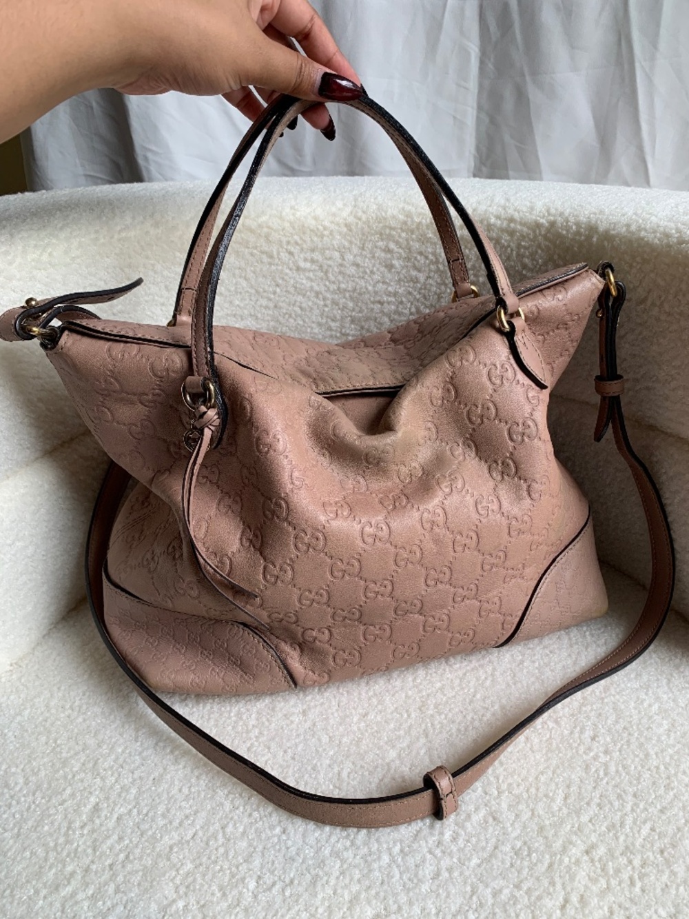 Gucci Guccissima Bree Crossbody